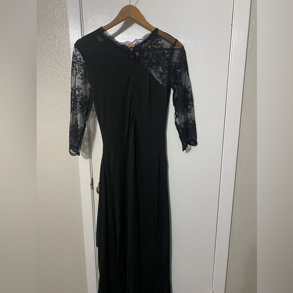 NWOT Women’s formal long black dress - Picture 6 of 10